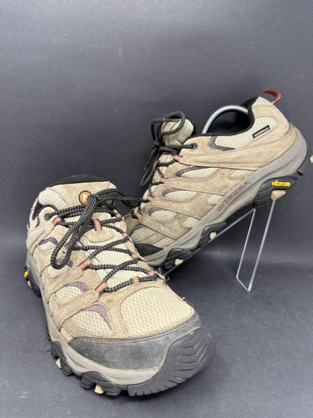 Merrell Moab 3 Waterproof Hiking Shoes Mens 11.5 Trail Vibram Leather J035851